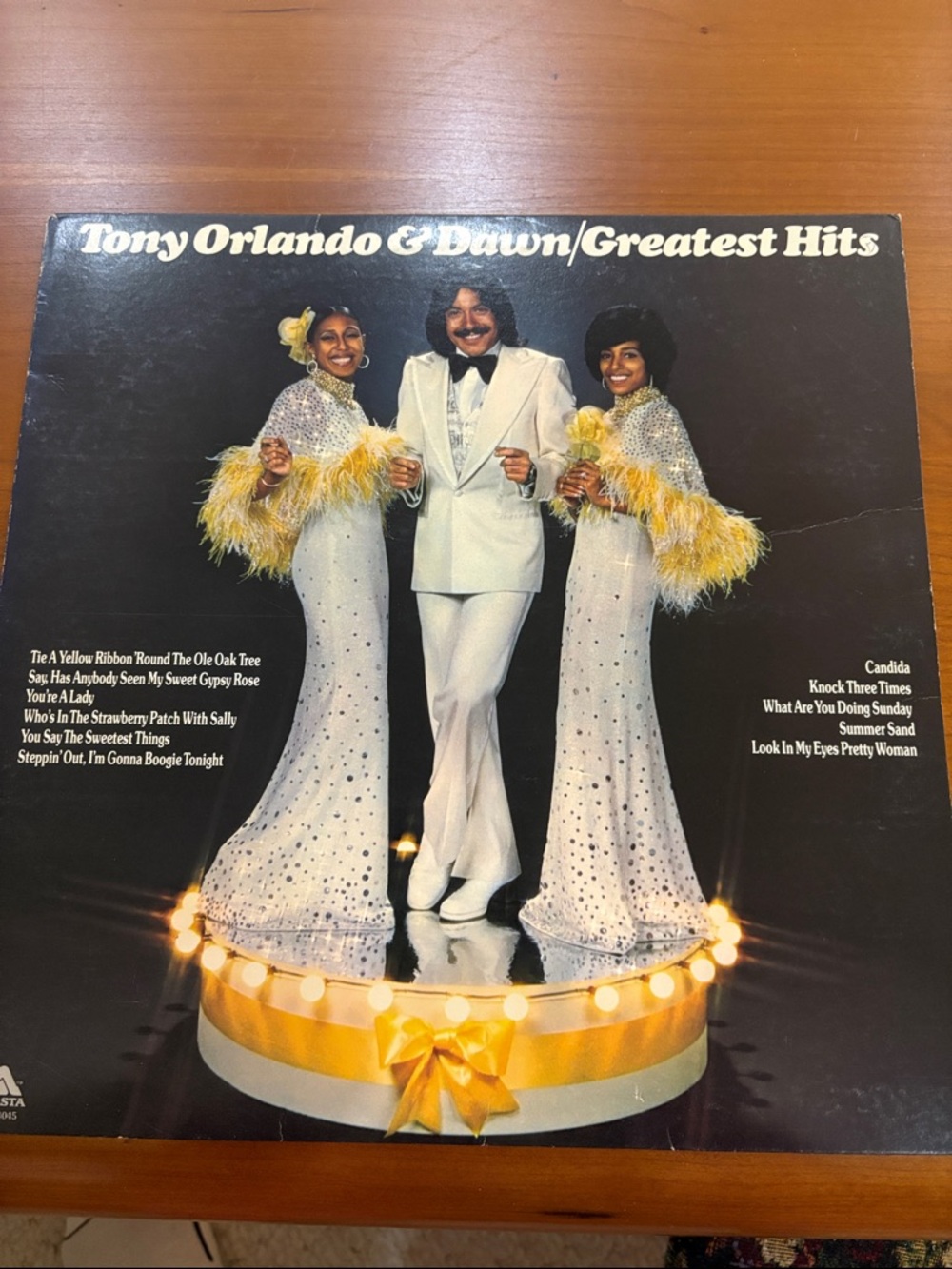 Tony Orlando & Dawn — Greatest Hits vintage vinyl record. NEW, never used.